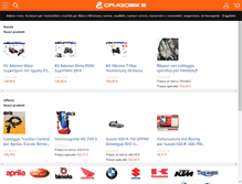 Tablet Screenshot of dragobike.com